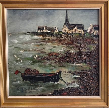 Jean CHAPIN
«PENERF»
Óleo sobre tabla, firmado y t