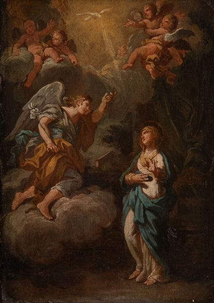 Etienne PARROCEL (1696 - 1776)
L'Annonciation
Toil