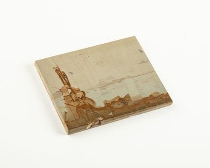 Petite plaque de paésine rectangulaire
Chocs sur l
