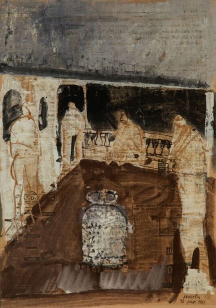 François JOUSSELIN (1926-2009)
Personajes 
Técnica