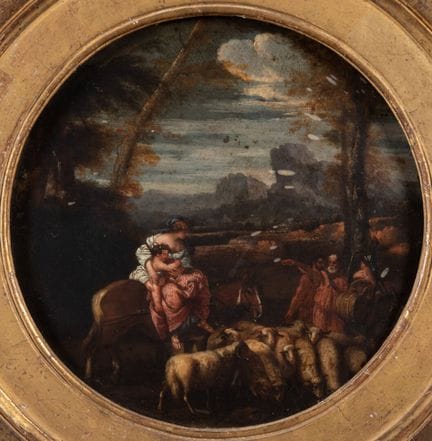 École FLAMANDE du XVIIe siècle, d'après Castiglion