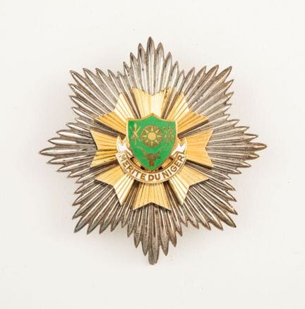 Brustplakette eines Großoffiziers des Verdienstord