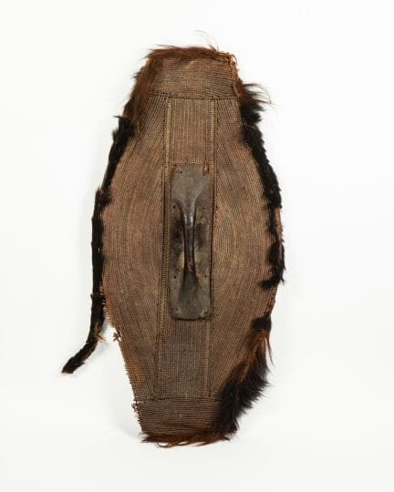 Großer Schild, aus dem Gebiet südlich der Sahara, 