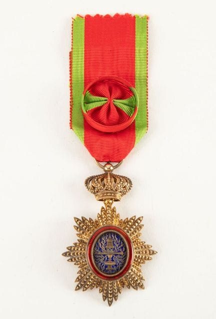 Ein Offiziersstern des Königlichen Ordens von Kamb