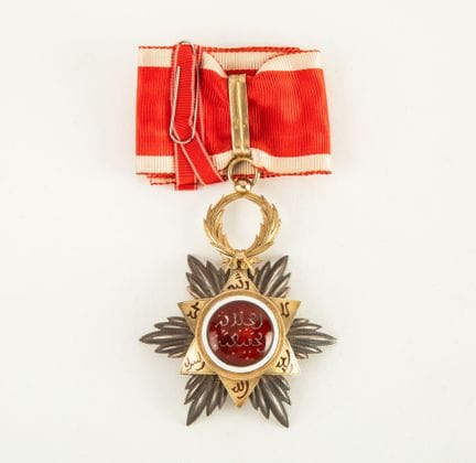 Stern des Kommandeurs des Ordens „Ouissam Hafidien