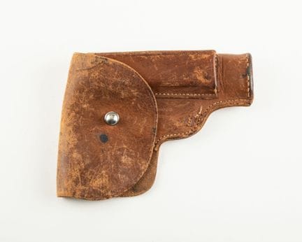 Étui en cuir fauve pour pistolet Unique 7.65 (RR51