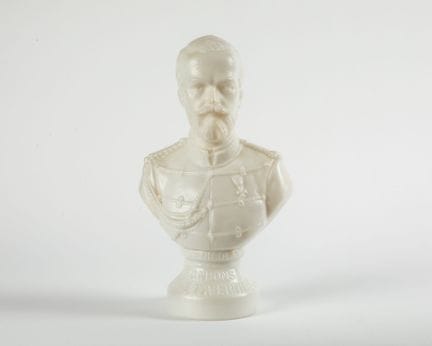 Bonbons von John Tavernier, 
Büste mit dem Bildnis