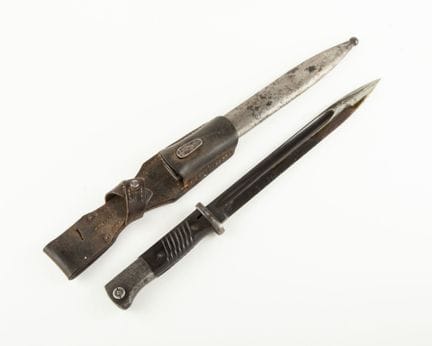 Baïonnette allemande pour Mauser 98 K, 84/98 trois