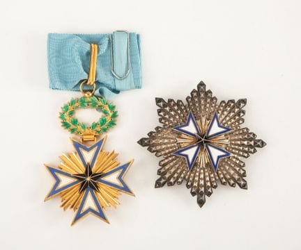 Kommandeurs-Orden mit Plakette des „Etoile Noire d