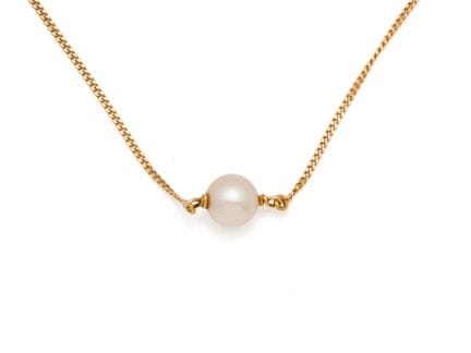 Collier en or 750 millièmes composé d'une fine cha