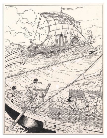 Martin
JACQUES MARTIN
ALIX
Portafolio: escenas de 