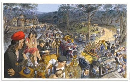 Gibrat
JEAN-PIERRE GIBRAT
«El invierno en verano»,