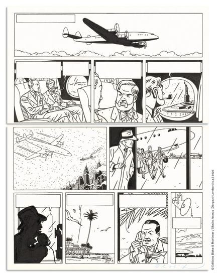 Floc'h
JEAN-CLAUDE FLOC'H
BLAKE Y MORTIMER
Lámina 