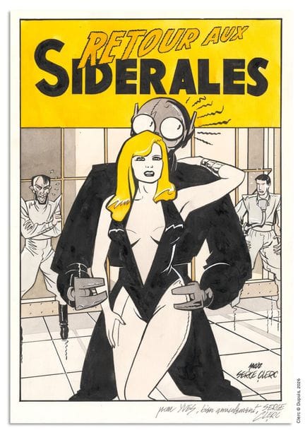 Clerc
SERGE CLERC
Retour aux sidérales, illustrati