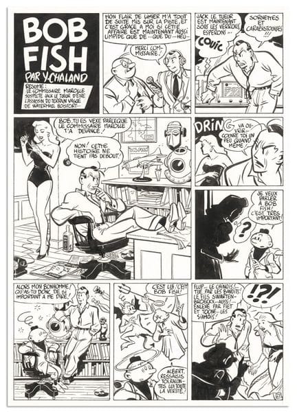 Chaland
YVES CHALAND
BOB FISH
Les Humanoïdes Assoc