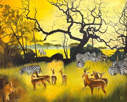 Artista desconocido del siglo XXI
Escena de safari
