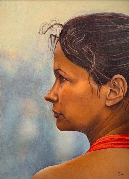 Artista desconocido del siglo XXI
Perfil de mujer,