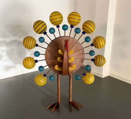 Borowski PAVO
Sculpture d'extérieur « Paon », verr