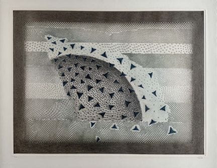 亚瑟·路易斯·皮萨（1928年圣保罗—2017年巴黎）（F）
《无题》，干刻版画，署名，编号59/9