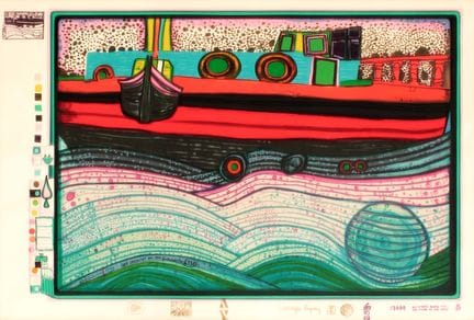 Friedensreich Hundertwasser (1928 Vienne - 2000 Br