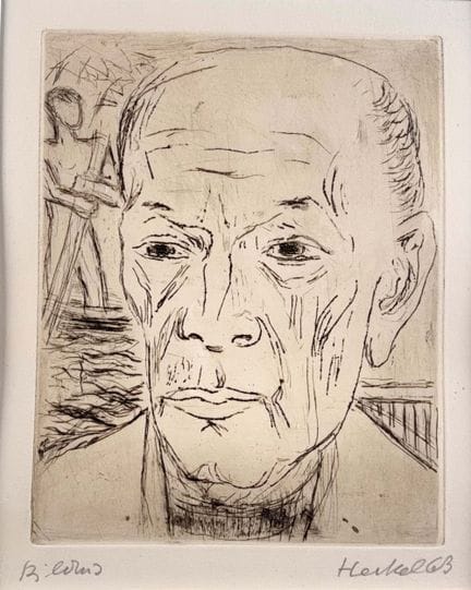 Erich Heckel (1883, Döbeln - 1970, Radolfzell, au 