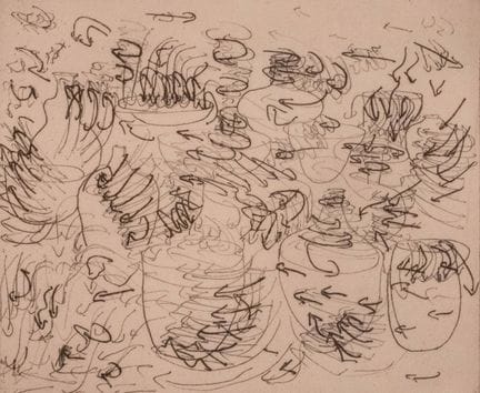 Tony Cragg (1949 Liverpool)
Automne, lithographie 