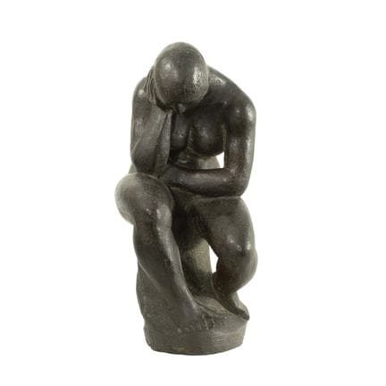 Manfred Welzel (1926 Berlin)
Die Denkerin, bronze 