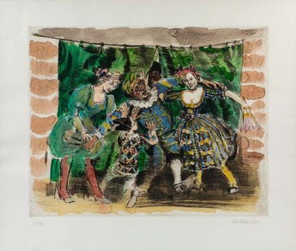 Harald Metzkes (1929, Bautzen) (F)
Sans titre, gra