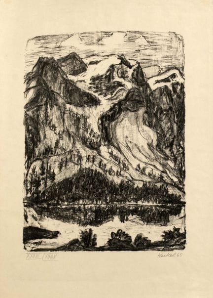 Erich Heckel (1883 Döbeln - 1970 Radolfzell) (F)
V