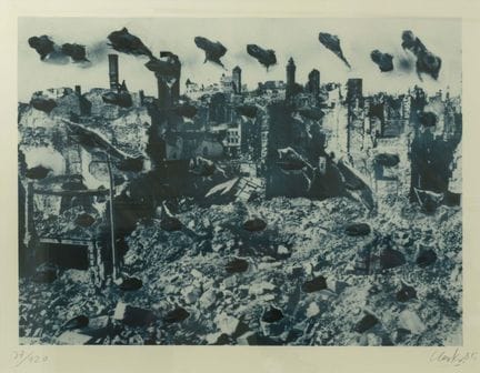 京特-尤克尔（Günther Uecker，1930 年生于温多夫，2025 年卒于杜塞尔多夫）（女