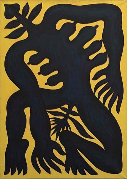 Ren Rong (1960, Nanjing) (F)
Díptico, óleo sobre l