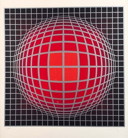 Victor Vasarely (1906, Pécs - 1997, Paris) (F)
San