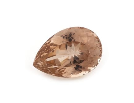 Loose Imperial topaz , approx. 13.31 ct, bevelled 