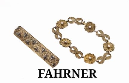 Conjunto de THEODOR FAHRNER, década de 1930, plata