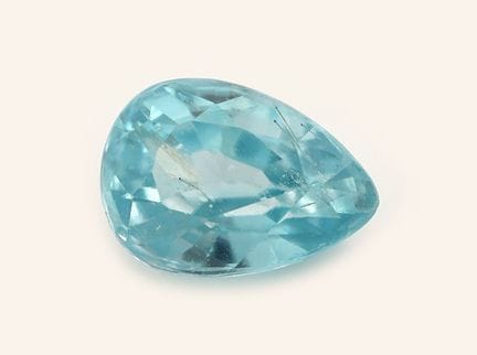 Circonita suelta, aprox. 1,16 ct, tallada en forma