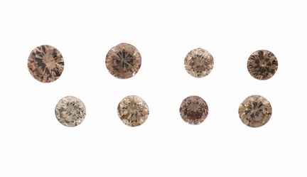 Lot 8 loose brilliants , total approx. 1.165ct Bro