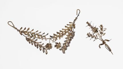Bridal set, probably Southern German, 1850- 1900 ,