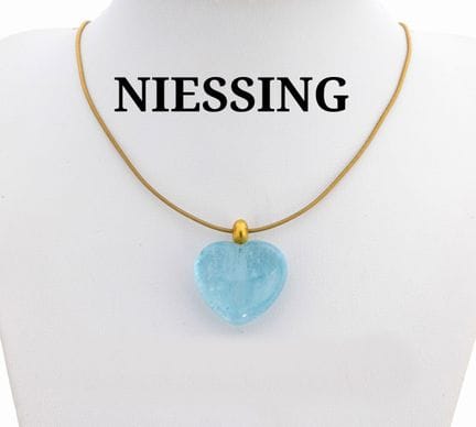 18 kt gold NIESSING circlet , YG 750/000, l. appro