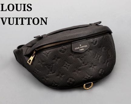 LOUIS VUITTON bumbag , Monogram Empreinte in black