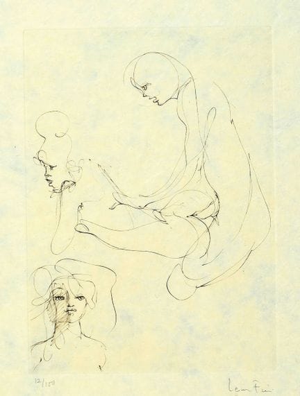 Leonor Fini, 1907 Buenos Aires-1996 Paris, 2 gravu