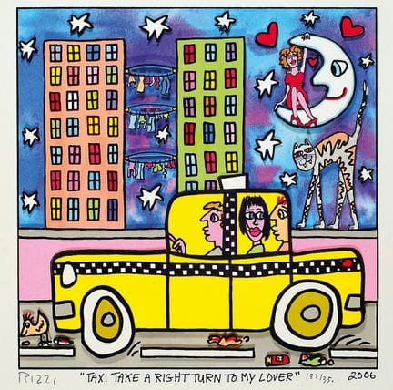 James Rizzi, 1950 - 2011, composition en 3D, « Tax
