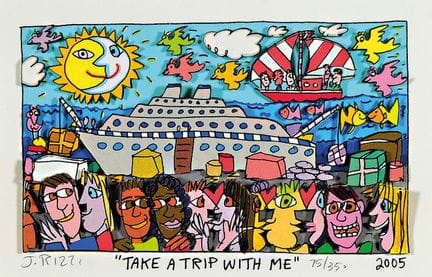 James Rizzi, 1950 - 2011, New York, sculpture en 3