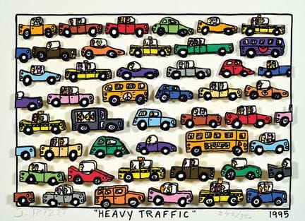 James Rizzi, 1950 Brooklyn, New York - 2011, « Hea