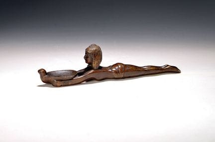 Bronzeskulptur, Frankreich, um 1900, Darstellung e