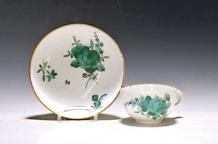 Tasse avec soucoupe, Meissen, Marcolini, vers 1774