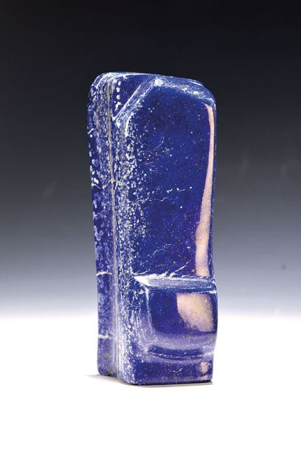 Lapislázuli en forma natural, Afganistán, 1930 g, 