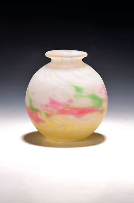 Vase sphérique, Müller Frères, Lunéville, après 19