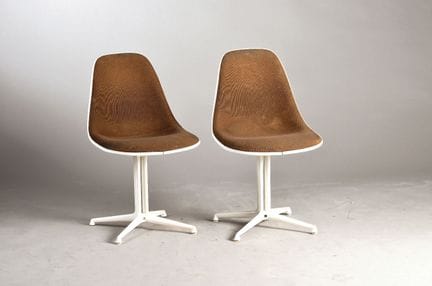 4 sillas La Fonda, diseñadas por Charles y Ray Eam