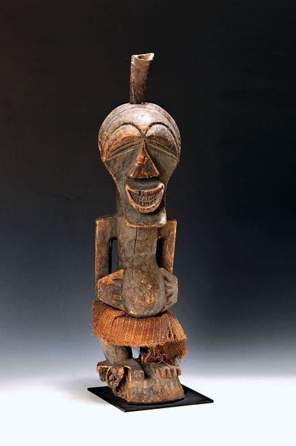 Kraftfigur Nkishi, Songye, Rep. Kongo, Mitte 20.Jh