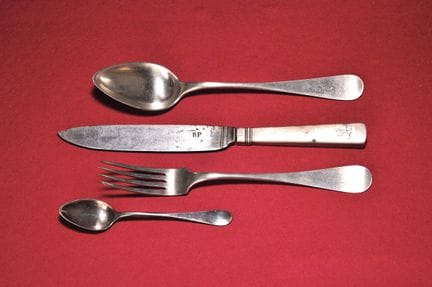 29 piezas de cubertería barroca, Fráncfort del Men